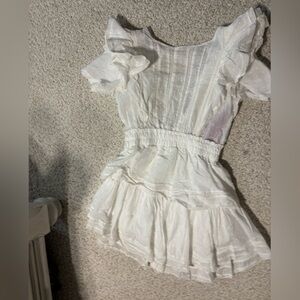 Honeyplum White Lace Dress